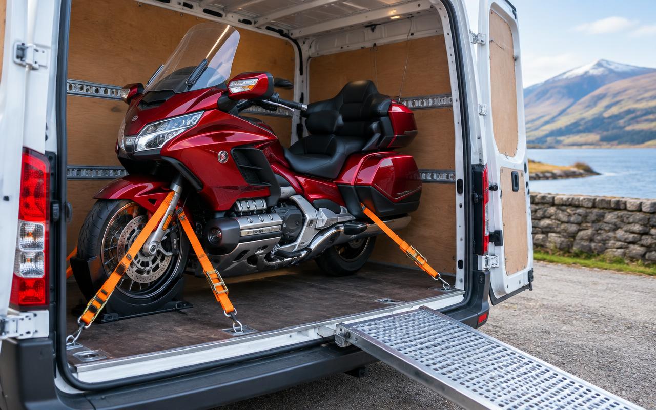 Transport motocykla ze Szkocji do Polski - jak przygotować motor do przewozu